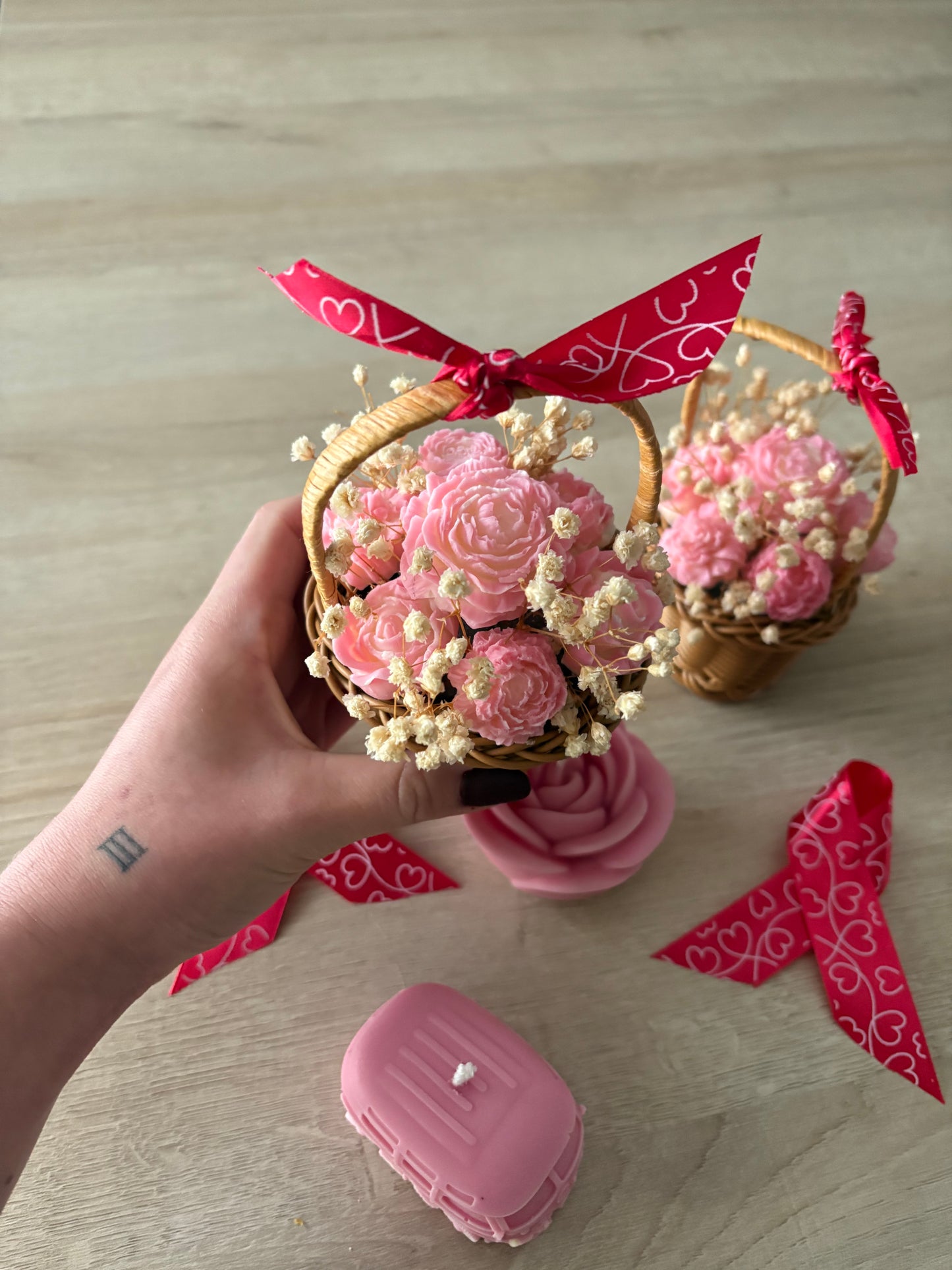 Mini bouquet - Octobre Rose - Parfum Spa