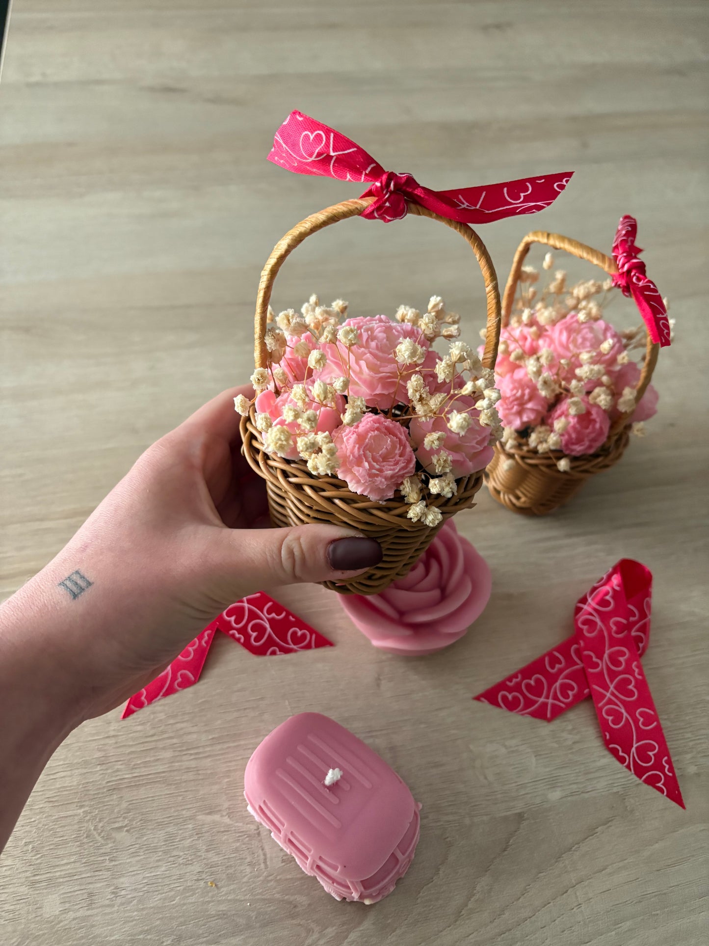 Mini bouquet - Octobre Rose - Parfum Spa